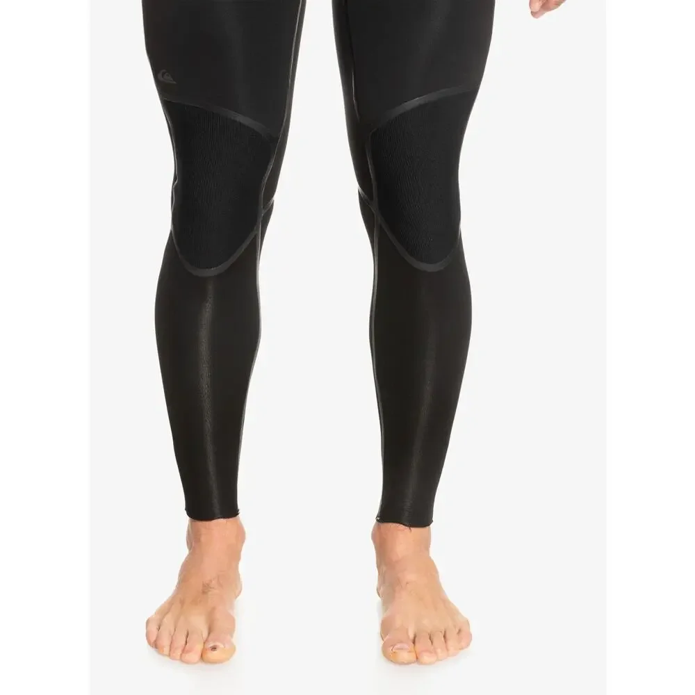 Quiksilver Mens Full Wetsuit 4/3mm Marathon Sessions Hooded Chest Zip Suit